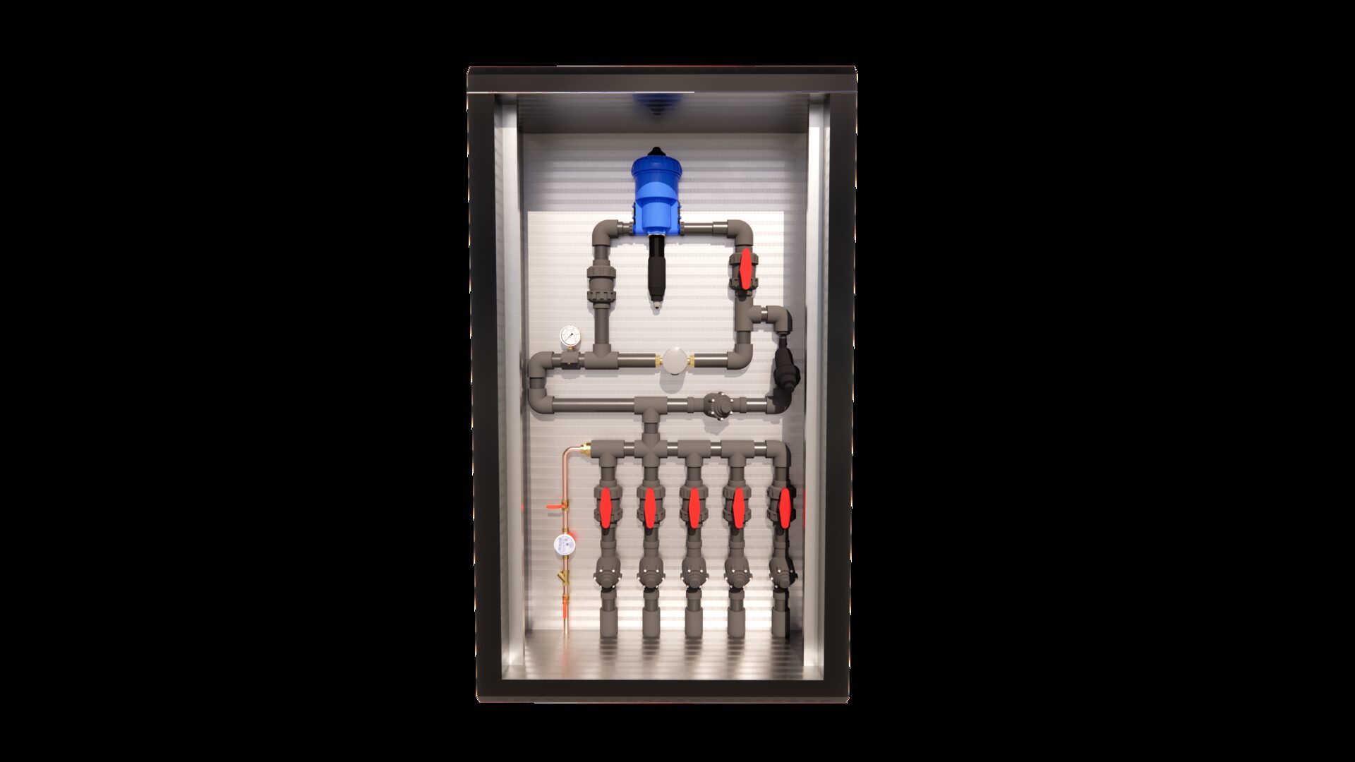 Raccordement du système d'irrigation connectée