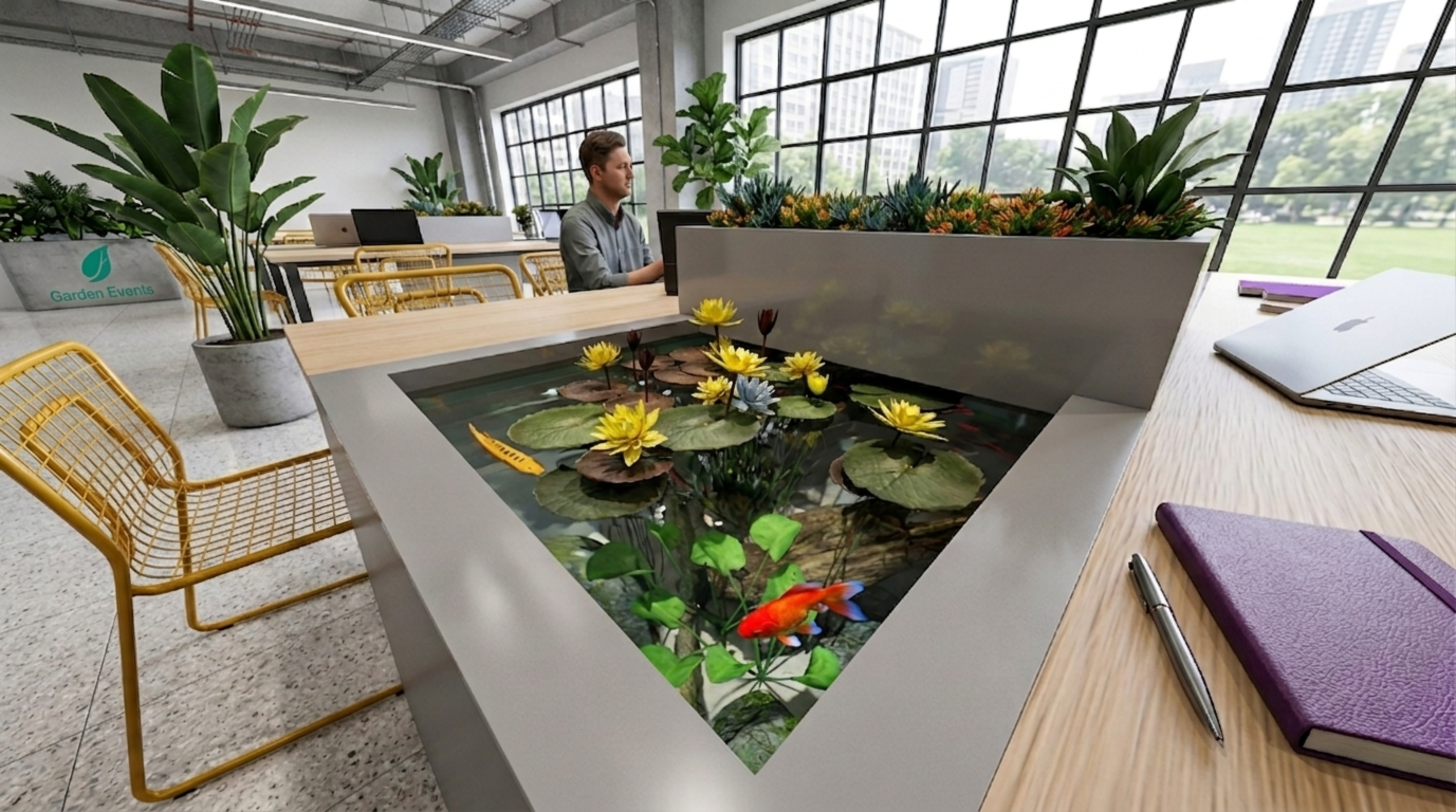 Mobilier Vivant en coworking