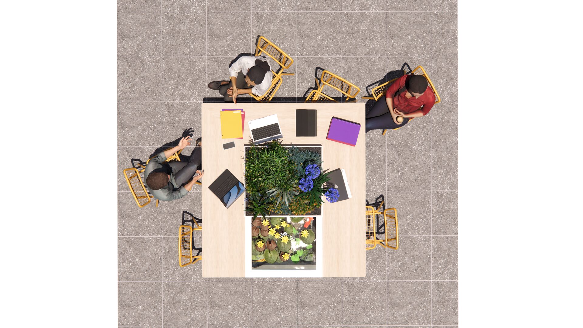 Jardin potager du Mobilier Vivant